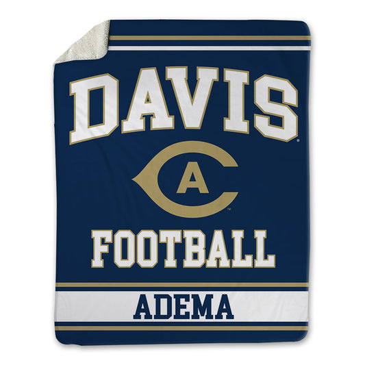 UC Davis - NCAA Football : Joe Adema - Blanket-0