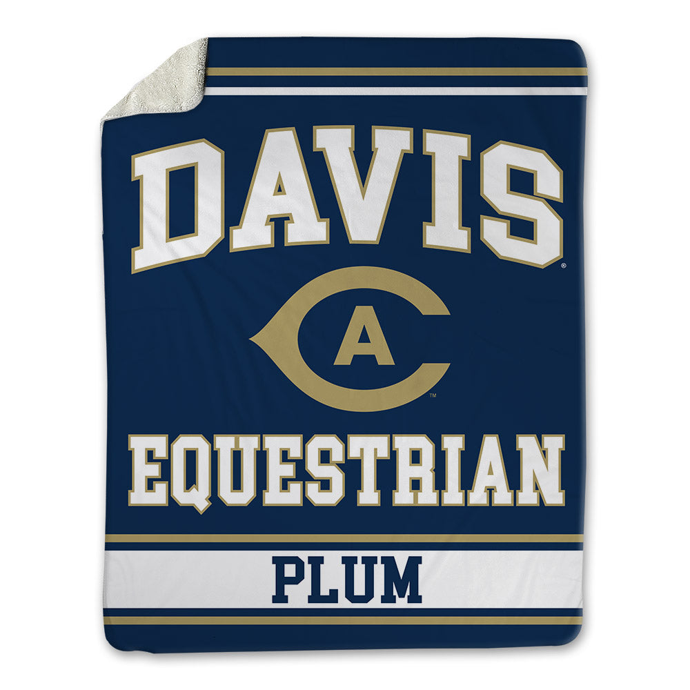 UC Davis - NCAA Equestrian : Eliza Plum - Blanket-0