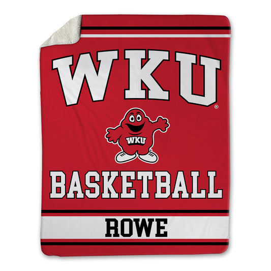 Western Kentucky - NCAA Women's Basketball : Trinity Rowe - Blanket-0