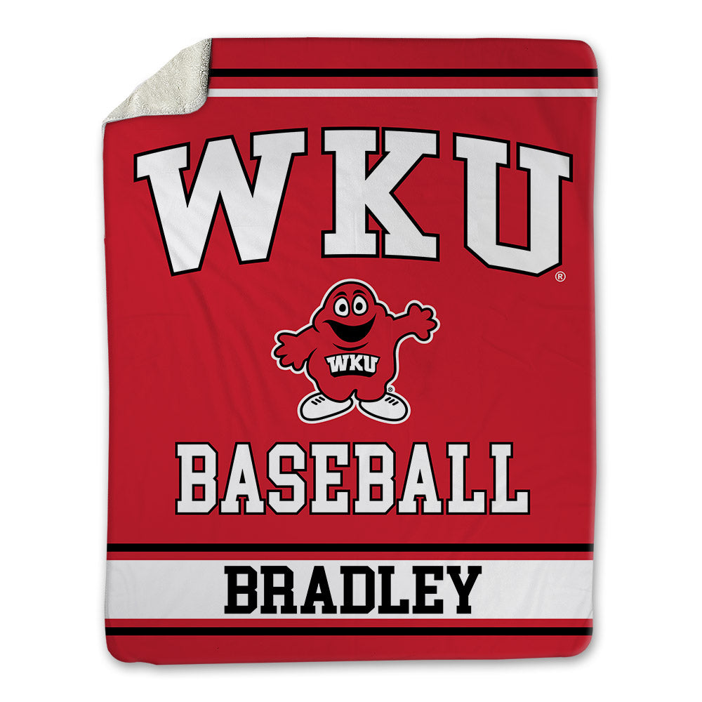 Western Kentucky - NCAA Baseball : Samuel Bradley - Blanket-0
