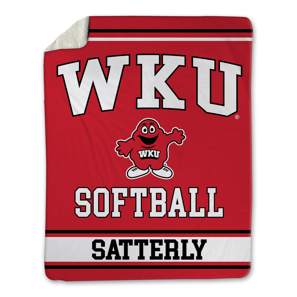 Western Kentucky - NCAA Softball : Lauren Satterly - Blanket-0