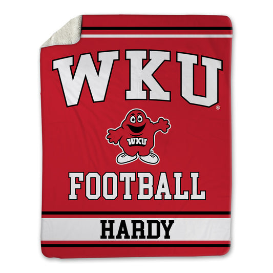 Western Kentucky - NCAA Football : Jaden Hardy - Blanket-0