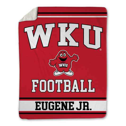 Western Kentucky - NCAA Football : Jai Eugene Jr. - Blanket-0