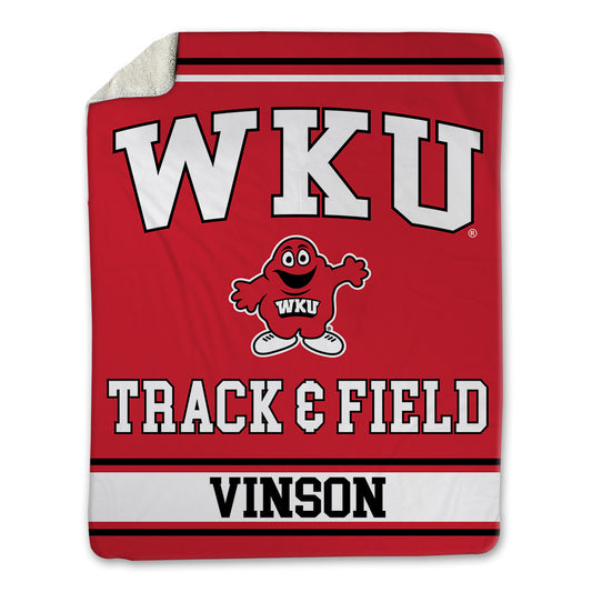 Western Kentucky - NCAA Men's Track & Field : Carter Vinson - Blanket-0