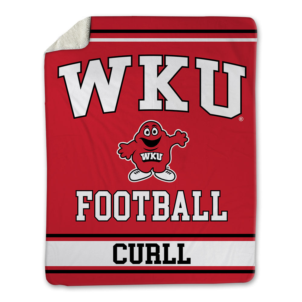 Western Kentucky - NCAA Football : Jordam Curll - Blanket-0