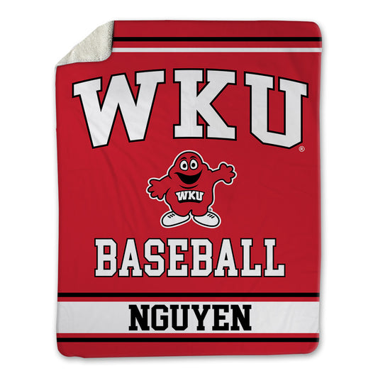 Western Kentucky - NCAA Baseball : Ian Nguyen - Blanket-0