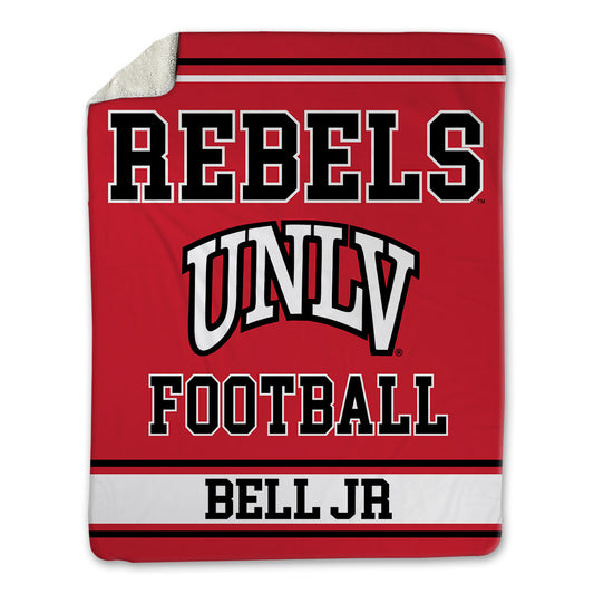 UNLV - NCAA Football : Tatum Bell jr - Blanket-0