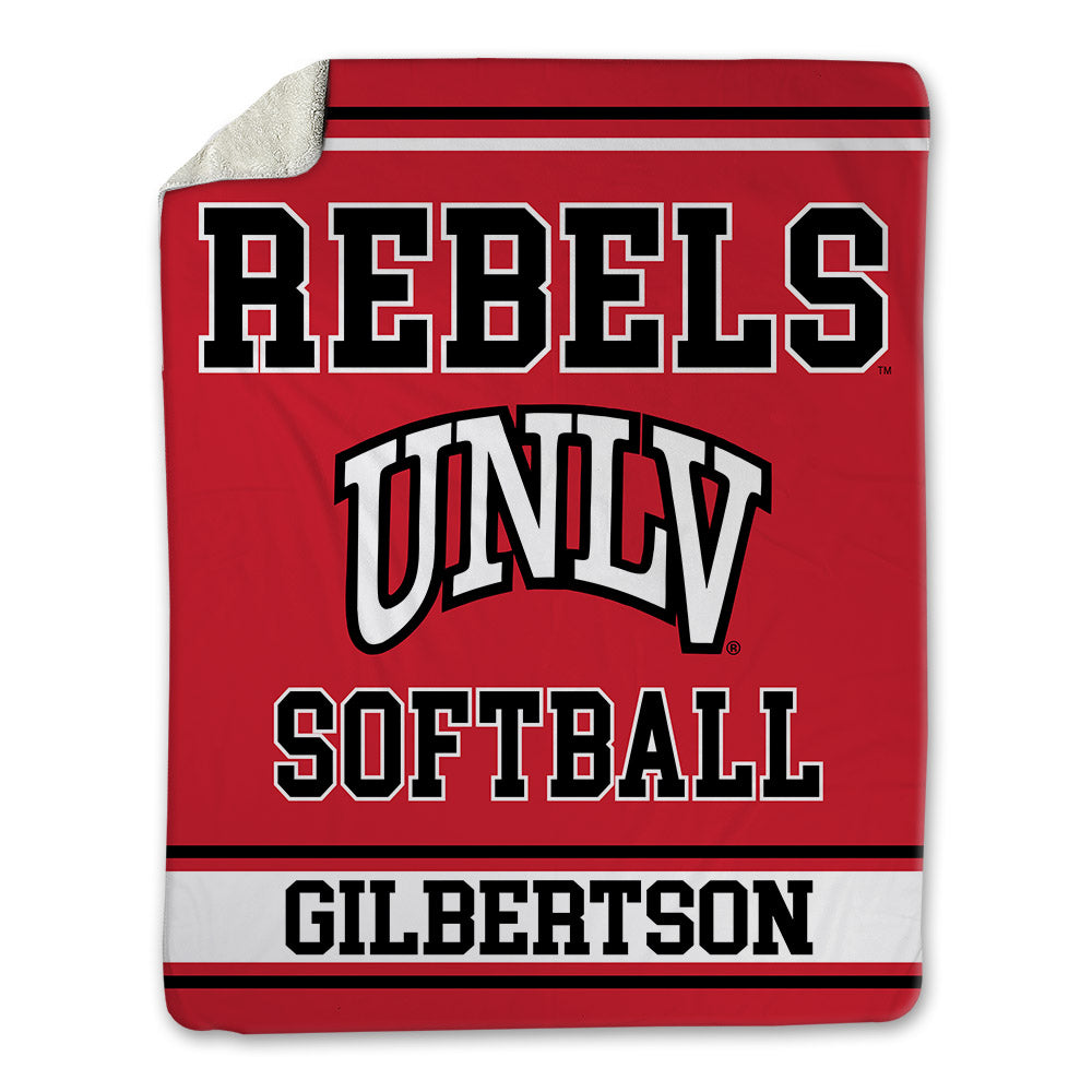 UNLV - NCAA Softball : Hailey Gilbertson - Blanket-0