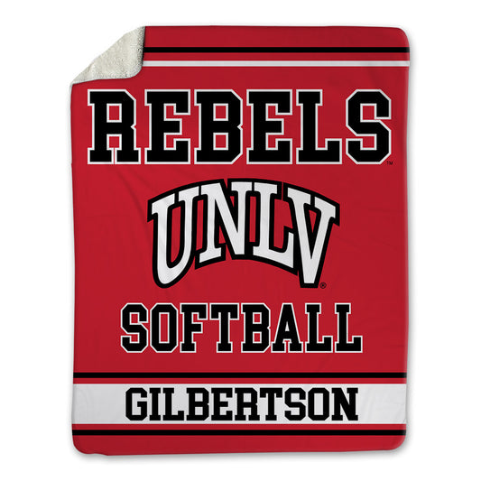 UNLV - NCAA Softball : Hailey Gilbertson - Blanket-0