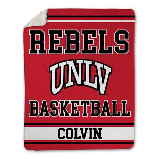 UNLV - NCAA Women's Basketball : Teagan Colvin - Blanket-0