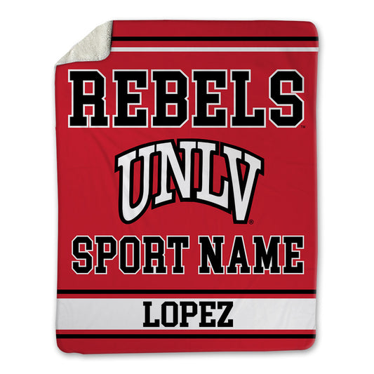 UNLV - NCAA Cheerleading : Victoria Lopez - Blanket-0