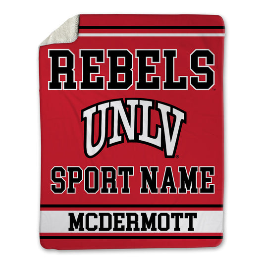 UNLV - NCAA Cheerleading : Liberty McDermott - Blanket-0