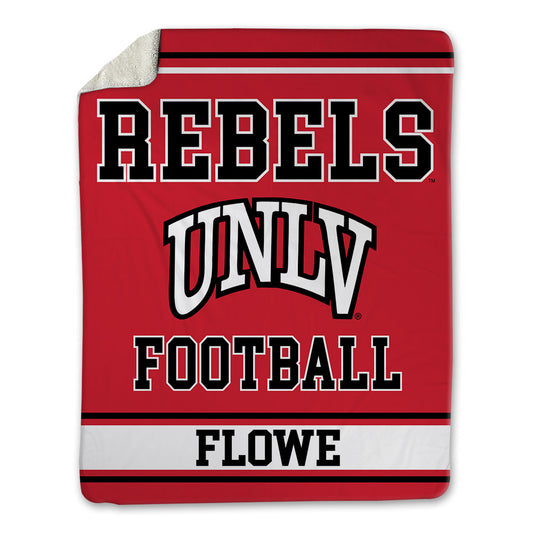 UNLV - NCAA Football : Justin Flowe - Blanket-0