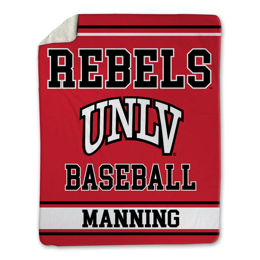 UNLV - NCAA Baseball : LJ Manning - Blanket-0