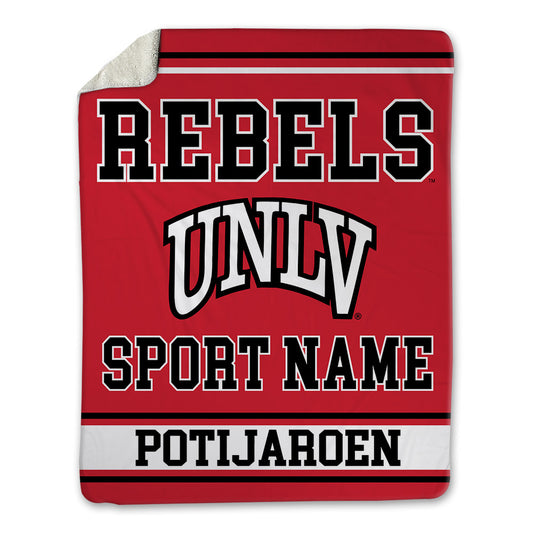UNLV - NCAA Cheerleading : Tisha Potijaroen - Blanket-0