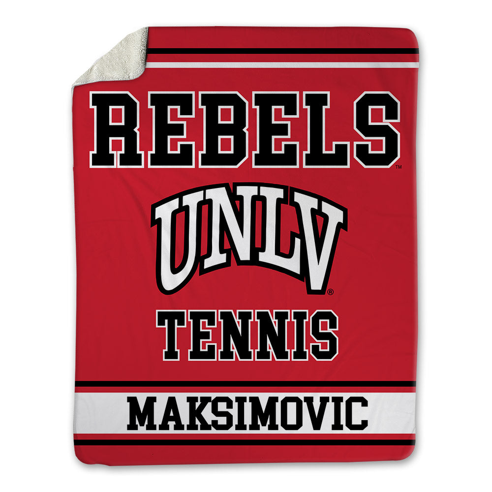 UNLV - NCAA Men's Tennis : Marko Maksimovic - Blanket-0