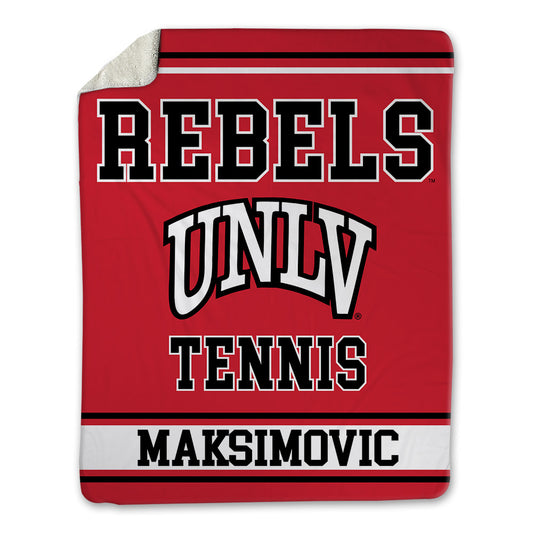 UNLV - NCAA Men's Tennis : Marko Maksimovic - Blanket-0