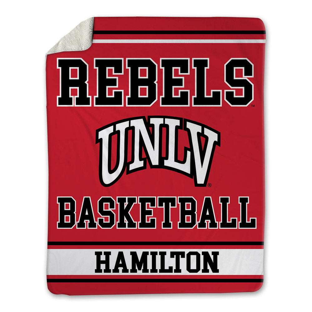 UNLV - NCAA Men's Basketball : Kimani Hamilton - Blanket-0
