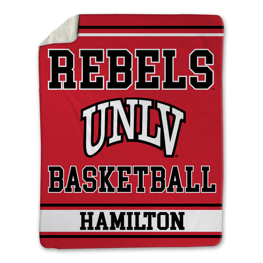 UNLV - NCAA Men's Basketball : Kimani Hamilton - Blanket-0