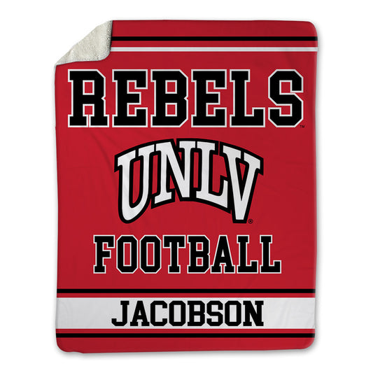 UNLV - NCAA Football : Tyson Jacobson - Blanket-0