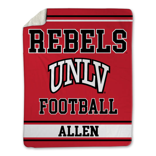 UNLV - NCAA Football : Jaylen Allen - Blanket-0