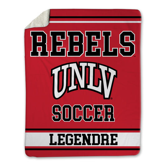 UNLV - NCAA Men's Soccer : Nick Legendre - Blanket-0