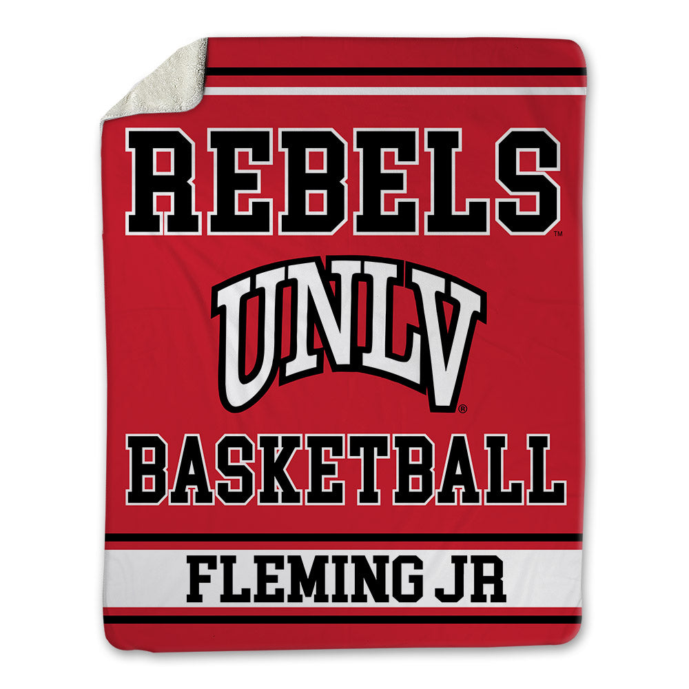 UNLV - NCAA Men's Basketball : Howard Fleming Jr - Blanket-0