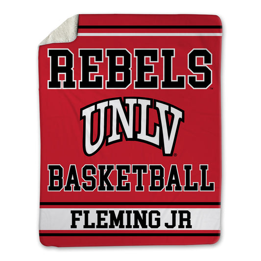 UNLV - NCAA Men's Basketball : Howard Fleming Jr - Blanket-0