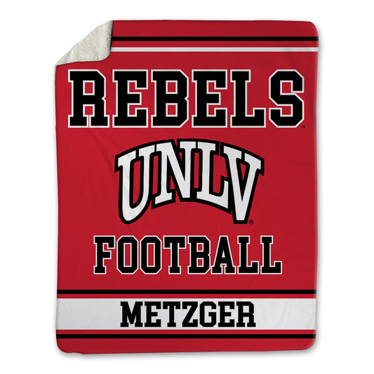 UNLV - NCAA Football : Joseph Metzger - Blanket-0