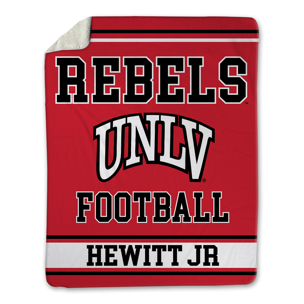 UNLV - NCAA Football : Ronnell Hewitt Jr - Blanket-0