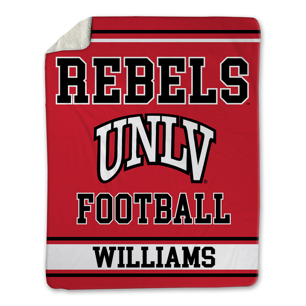 UNLV - NCAA Football : Aveon Williams - Blanket-0