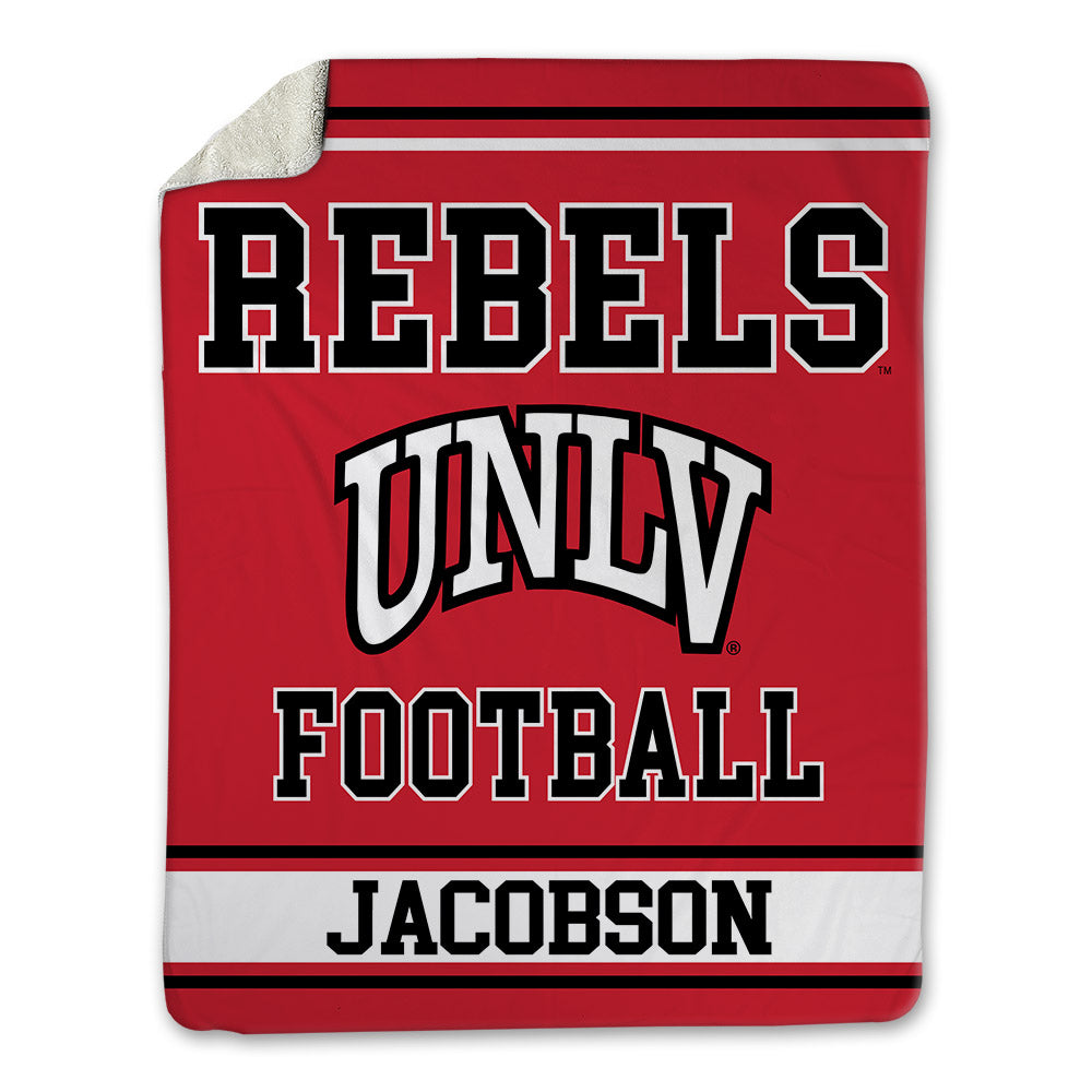 UNLV - NCAA Football : Tyson Jacobson - Blanket-0