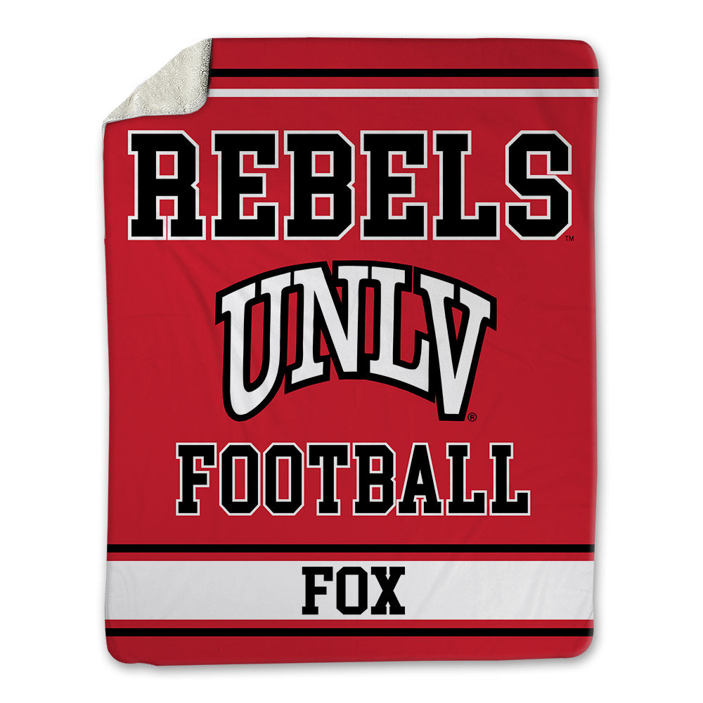 UNLV - NCAA Football : Prin Fox - Blanket-0