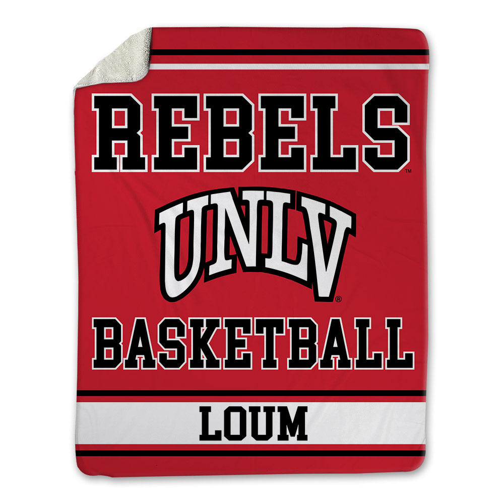 UNLV - NCAA Men's Basketball : Moustapha Loum - Blanket-0