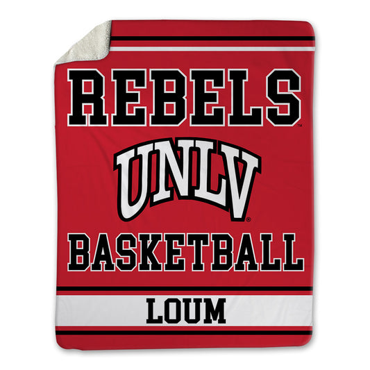 UNLV - NCAA Men's Basketball : Moustapha Loum - Blanket-0