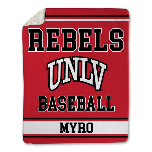 UNLV - NCAA Baseball : Gunnar Myro - Blanket-0