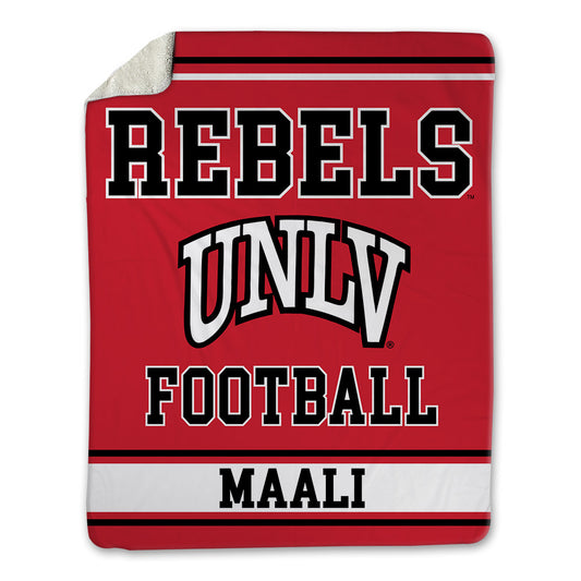 UNLV - NCAA Football : Fuad Maali - Blanket-0