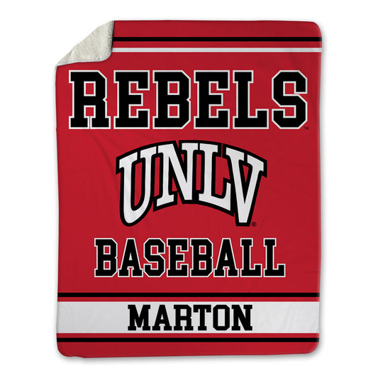 UNLV - NCAA Baseball : Ryan Marton - Blanket-0