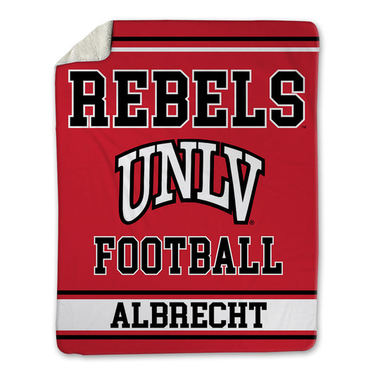 UNLV - NCAA Football : Cole Albrecht - Blanket-0