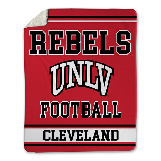 UNLV - NCAA Football : Landyn Cleveland - Blanket-0