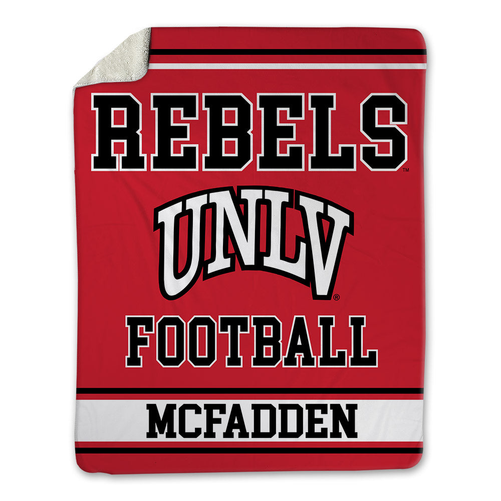 UNLV - NCAA Football : Joseph Mcfadden - Blanket-0