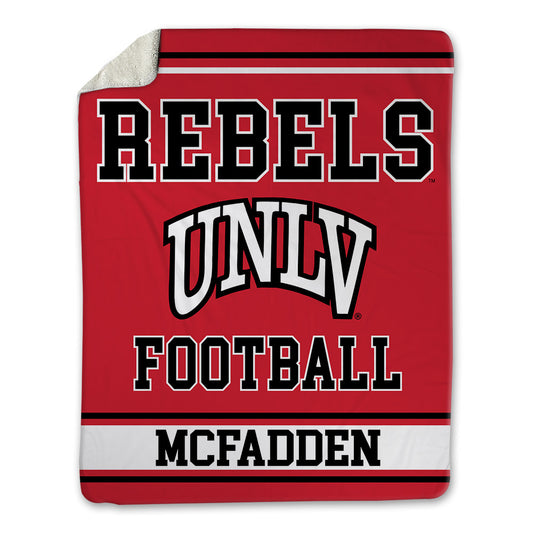 UNLV - NCAA Football : Joseph Mcfadden - Blanket-0