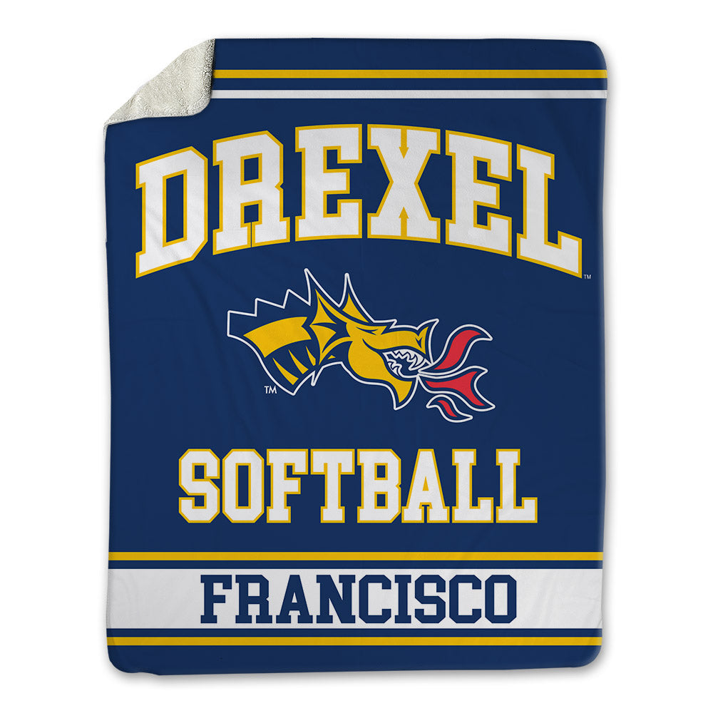 Drexel - NCAA Softball : Layla Francisco - Blanket-0
