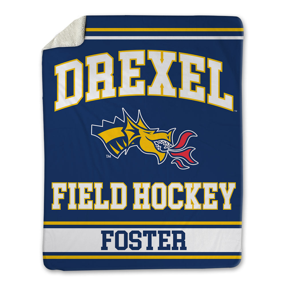 Drexel - NCAA Women's Field Hockey : Natali Foster - Blanket-0