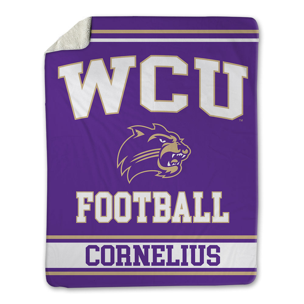 Western Carolina - NCAA Football : Jayden Cornelius - Blanket-0