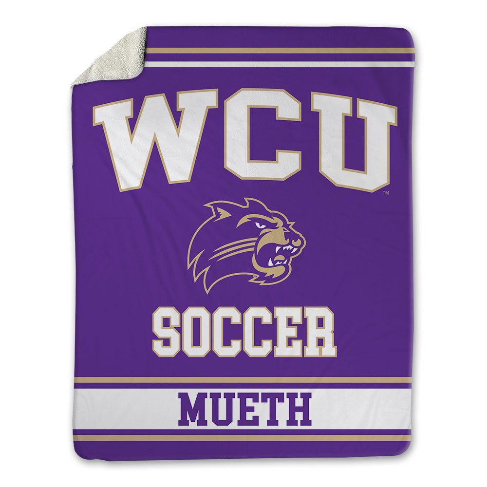 Western Carolina - NCAA Women's Soccer : Mary Mueth - Blanket-0