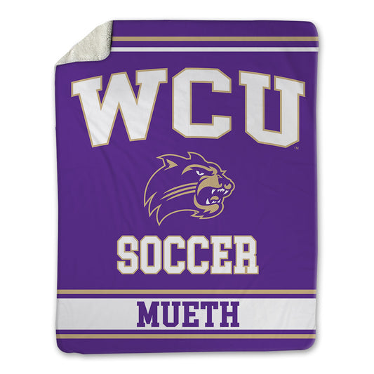 Western Carolina - NCAA Women's Soccer : Mary Mueth - Blanket-0