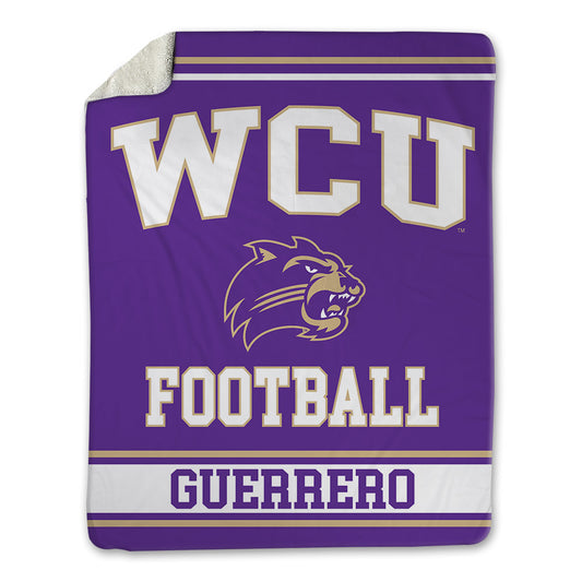 Western Carolina - NCAA Football : Thomas Guerrero - Blanket-0