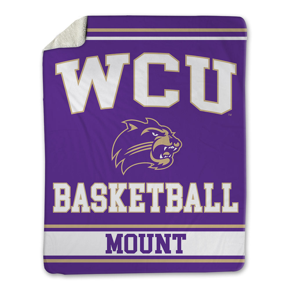 Western Carolina - NCAA Women's Basketball : Kayla Mount - Blanket-0