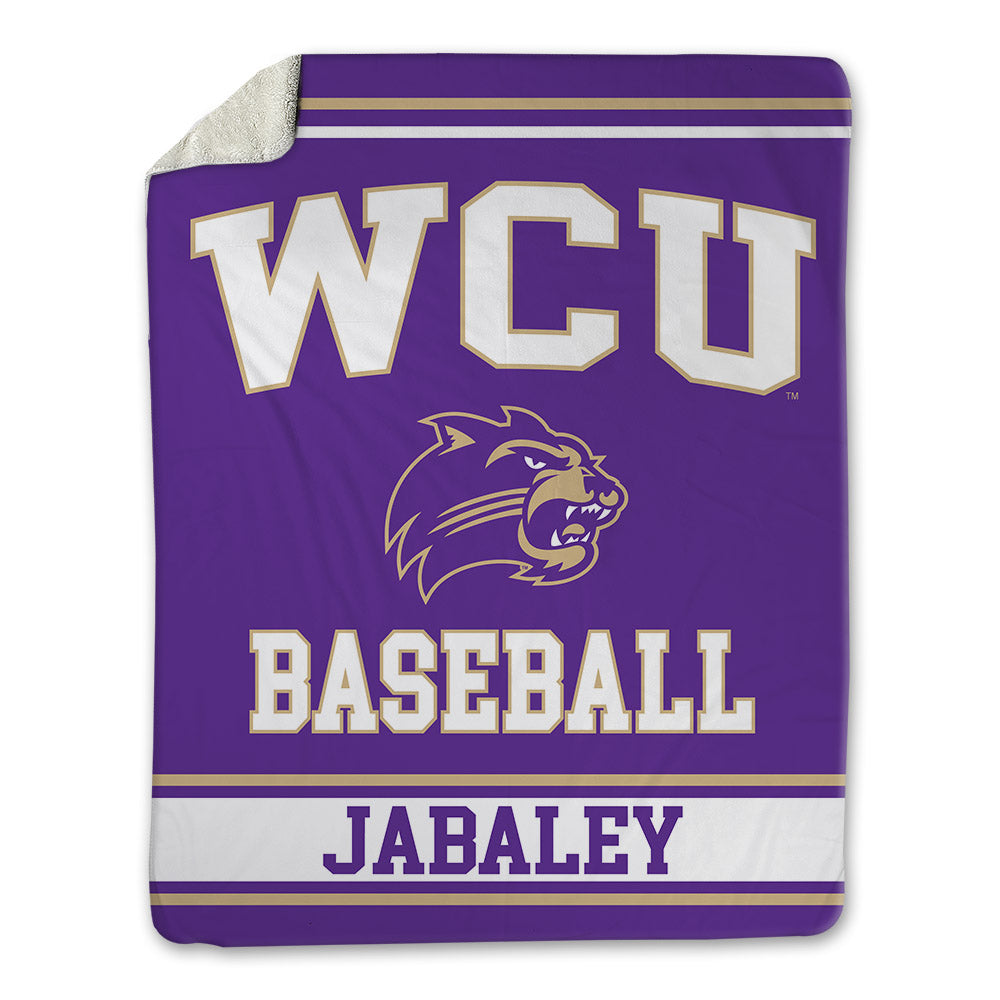 Western Carolina - NCAA Baseball : Davis Jabaley - Blanket-0